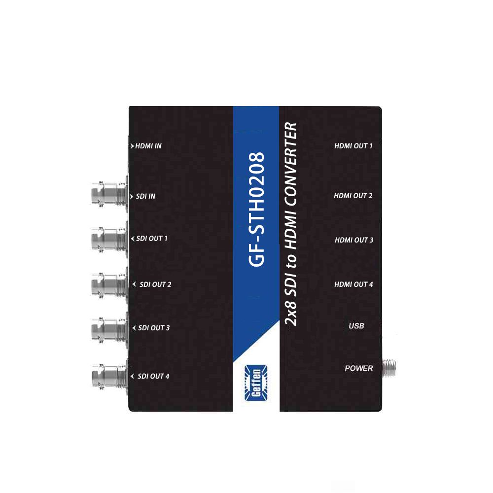 2x8 SDIHDMI SPLITTER & CONVERTER