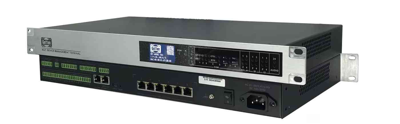 Web-based Programming Central Control Host w/ 6-port PoE Switch